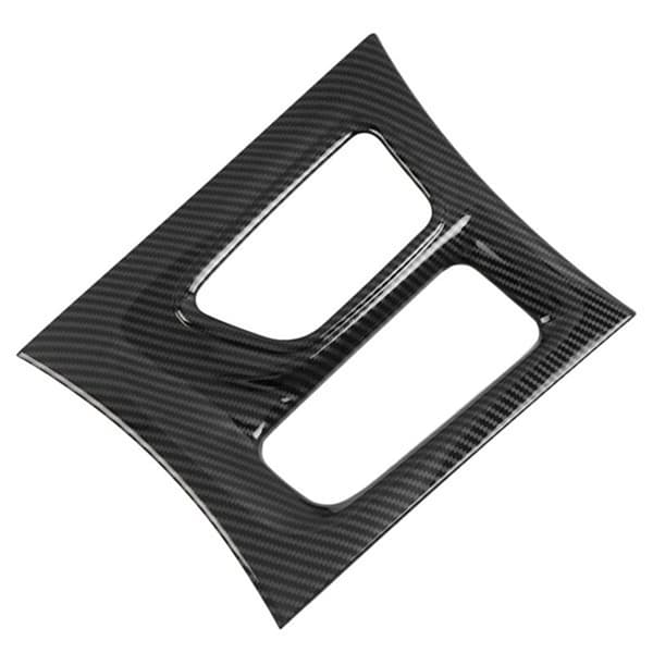 Car ABS Fiber Interiør Gear Shift Panel Cover Trim til Charger 2015-2020 LHD