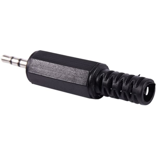 6 stk 2,5 mm stereo hann DIY loddehodetelefon lydkontakt