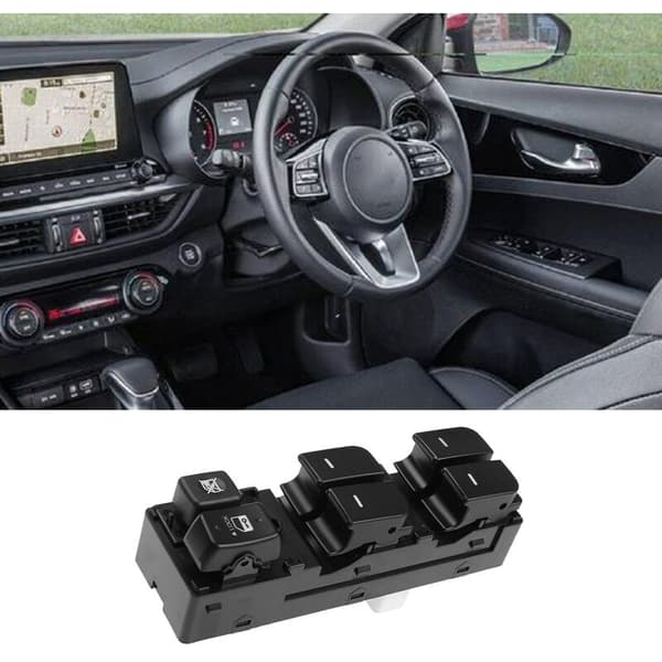 Höger Hand Drive RHD Master Power Window Switch Glasfönsterlyft Master Switch för Cerato 935701M600WK
