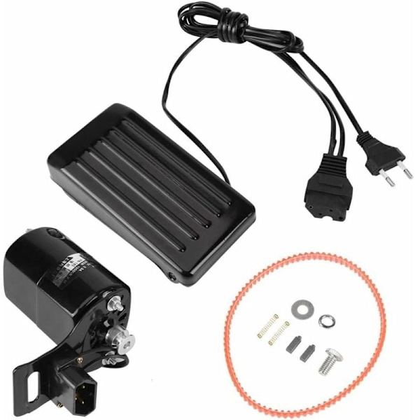 180W ompelukoneen moottori universaalilla polkimella - Varaosat (220V EU-pistoke)