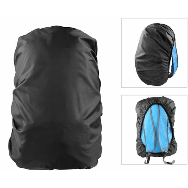 Ryggsäcksregnöverdrag, 2 st Vattentäta Ryggsäcksöverdrag, 35L & 45L Vattentätt Dammtätt Skyddande Överdrag Slitstarkt Hållbart för Camping Vandring