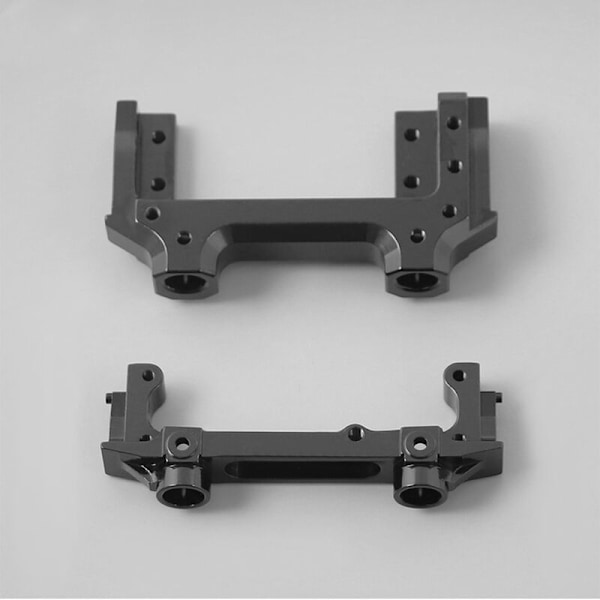 Aluminiumlegering Bakre Stötfångare Fäste med Servo Fästen för 1/10 RC Axial Scx10 Ii 90046 90047
