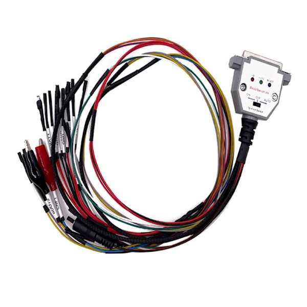 2X 3 LED-lys med DB25 Boot Bench-kabel for SM2 PRO+ J2534 VCI Les Skriv ECU BATT VCC KLINE CAN-L
