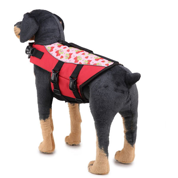 Hundeudstyr, badedragt, redningsvest til hund, badetøj（S）