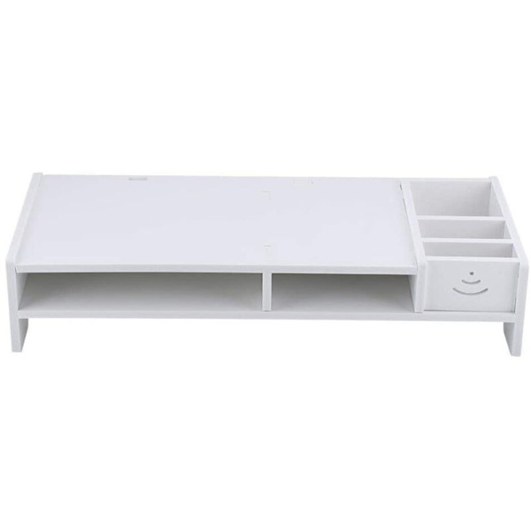 Stativ for dataskjerm, Laptop PC-holder, Hjemmekontor, Oppbevaringsbord, Organiseringshylle