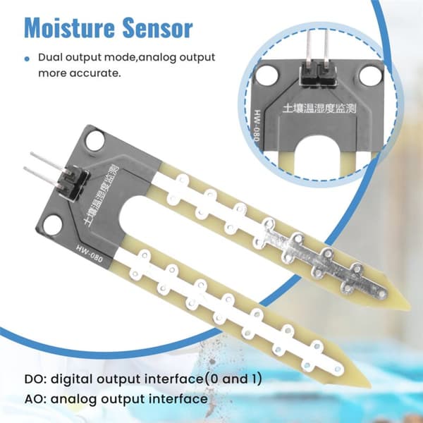 Gulvhygrometer deteksjonsmodul fuktighetssensor -28 DC 3.3V-5V