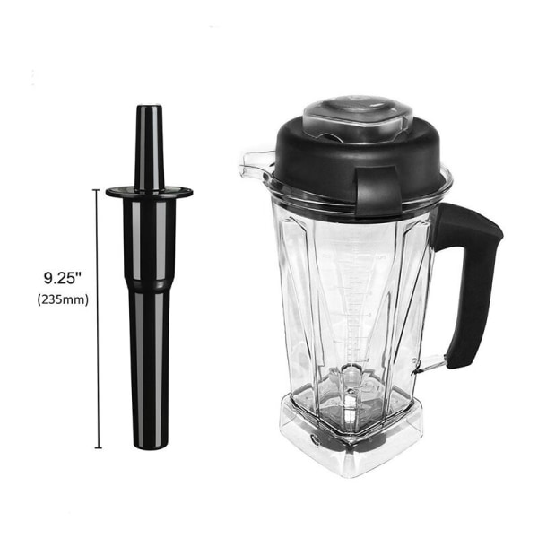 Blender Tamper Accelerator Plast Stang Plunger til 760/5000/5200 Blendere til Standard 64 Oz Beholder
