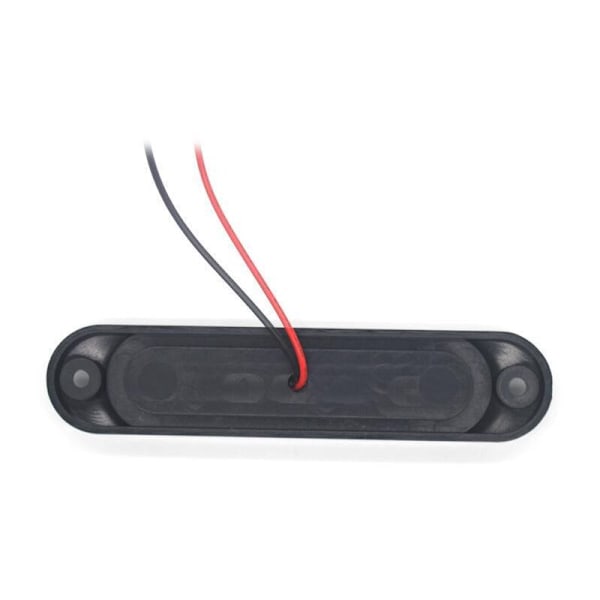 2 stk - Røde Reflektor Sidemarkerlys Lastbil Trailer Caravan Lys 27LED
