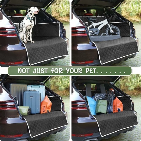 Universalt bagasjeromsdeksel og bagasjeromsmatte for hunder SUV Vanntett sklisikkert bildeksel