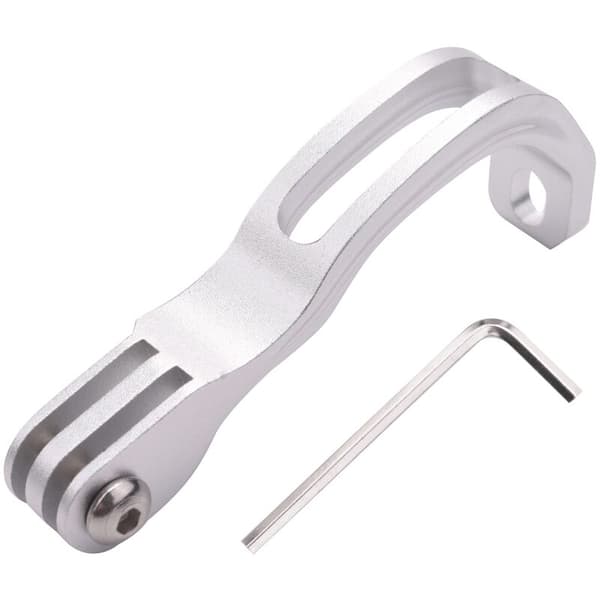 Folding Road Fork Styrholder til Lygte, Sølv