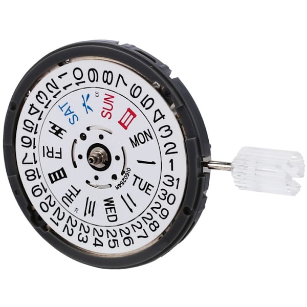 Automatisk mekanisk urverk NH36/NH36A 24 vit datumhjul krona vid 3.0 urmekanism ersättningar