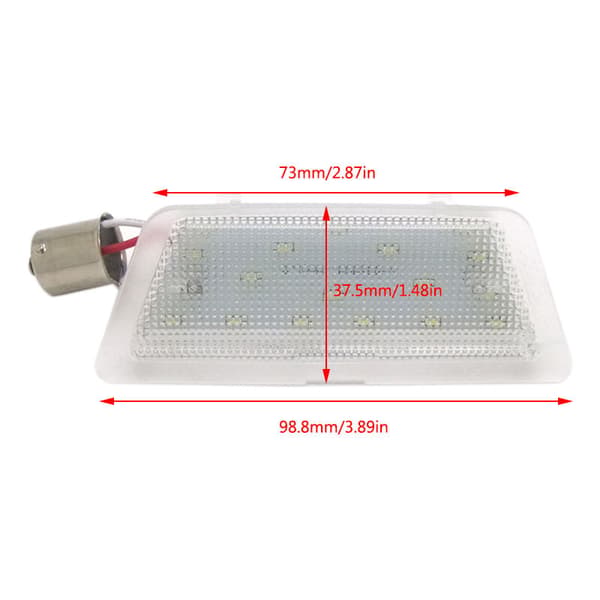 1X LED Nummerpladelys til Opel G 98-04 Bil Nummerpladelys