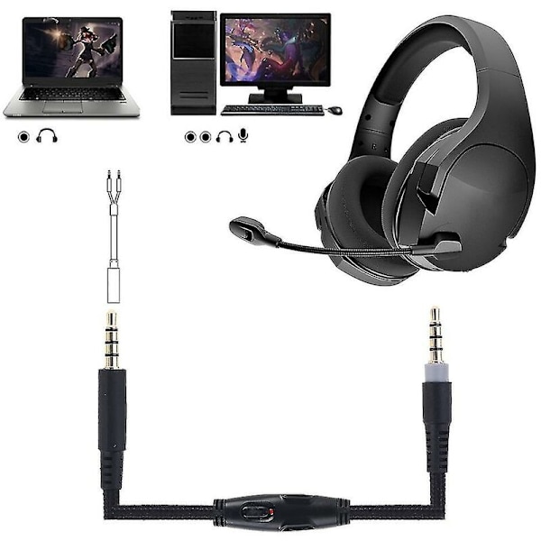 HyperX Cloud Alpha/Flight -kuulokkeiden ääniohjauskaapeli