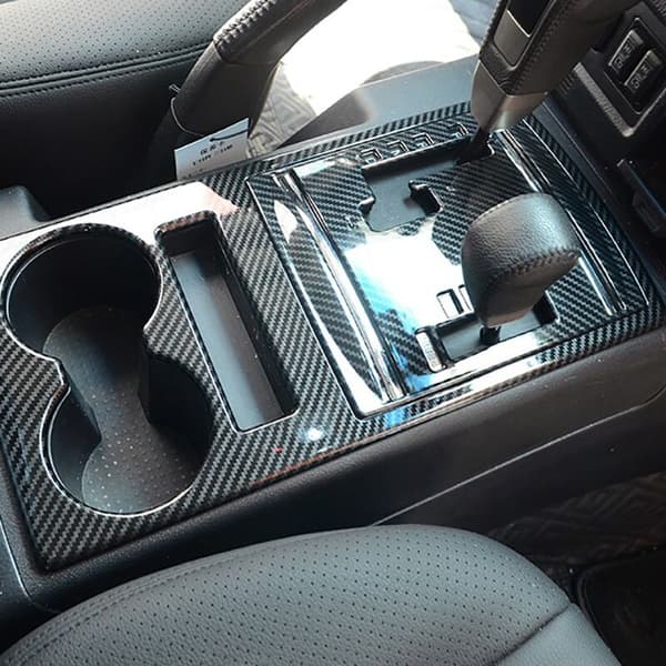 Til 2007-2019 Bil Central Control Gear Shift Panel Cover Trim Ramme Fit Interiør Tilbehør