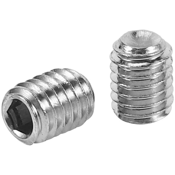 M3 x 4mm Rustfrit Stål Hex Socket Socket Cap Point Skrue Gratis 50stk