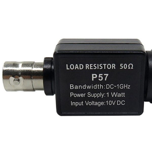 P57 Q9 Adapter 50Ohm Gennem Terminator BNC Sædekontakt 50KY Enhedsbelastningsmodstand 50Ω DC-1GHz