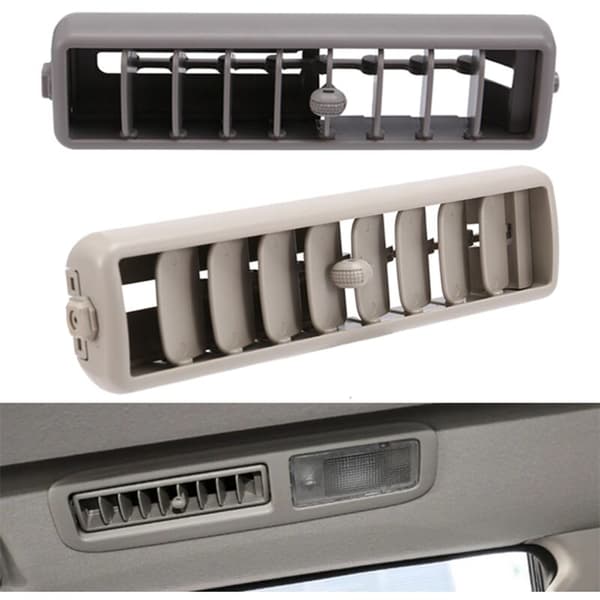 Biltakets luftkonditionering sidoluftsutlopp A/C panelgallerlock beige installation för V93 V97