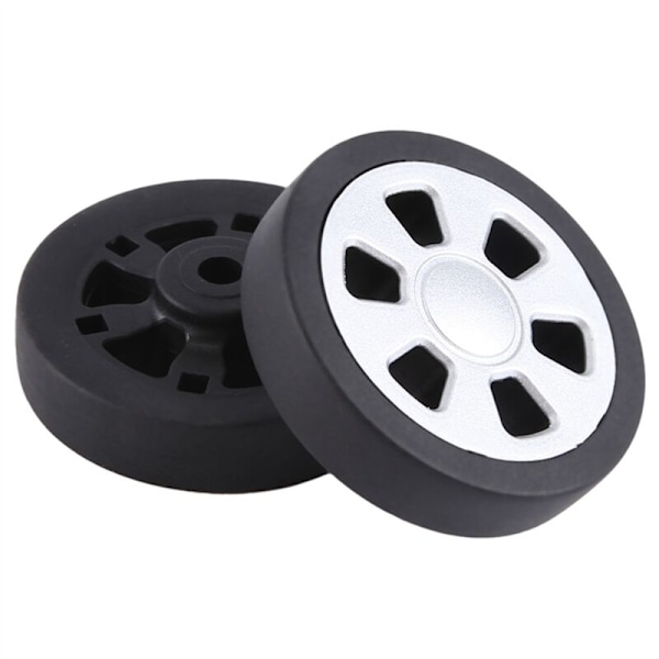 55X13Mm Matkatavaralaukun Vaihtopyörät, 2 Kpl, Matkatavaralaukun PU-Pyörät Laakerin Korjauspaketti A