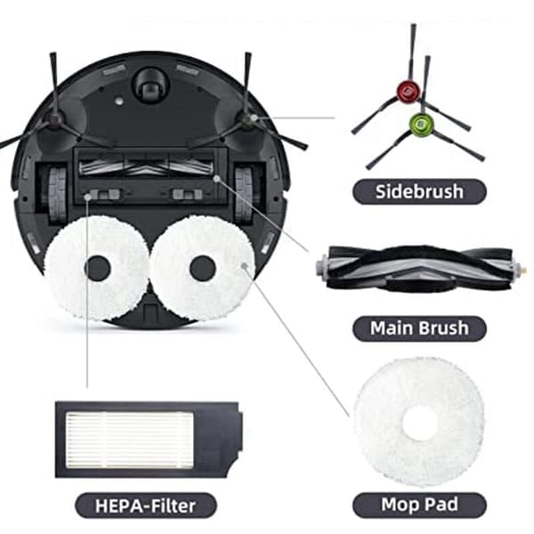 Deebot X1 Omni / Turbo Støvsuger Reservedeler Tilbehørssett