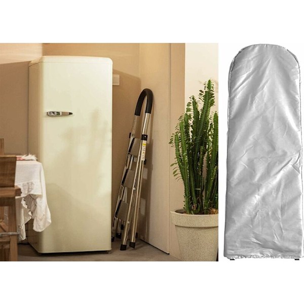 Foldbar Stigeskjul til Indendørs Støvbeskyttende Husholdnings Trinladder Dækker til Terrasse Have Udendørs Husholdnings Foldbar Trinladder Opbevaringspose Beskytter Furni