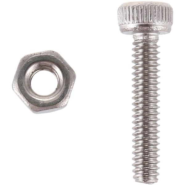 50Set M2X10Mm Hex Socket Head Knurled Head Screws Bolts Nut