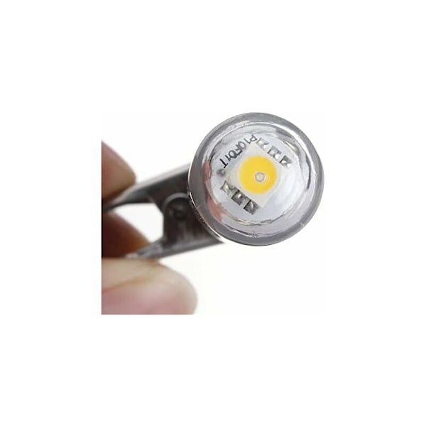 LED-lys LED-pære E14 1W 5050SMD 7 LED Maislys Kjøleskapstelys Spotpære Energibesparende Lampe Varmt Hvit Hvit 220-240V