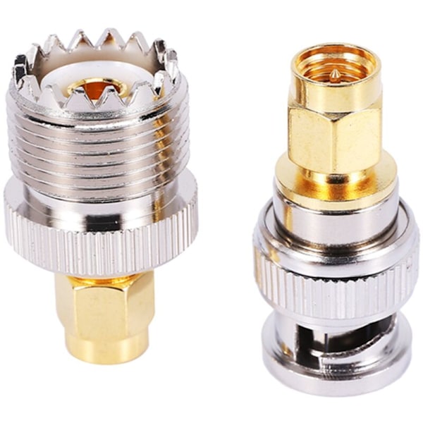 SMA till SMA BNC N F UHF-typ kontaktsatser RF-adapter 20 typ, SMA hona till F hane, SMA hona till F hona
