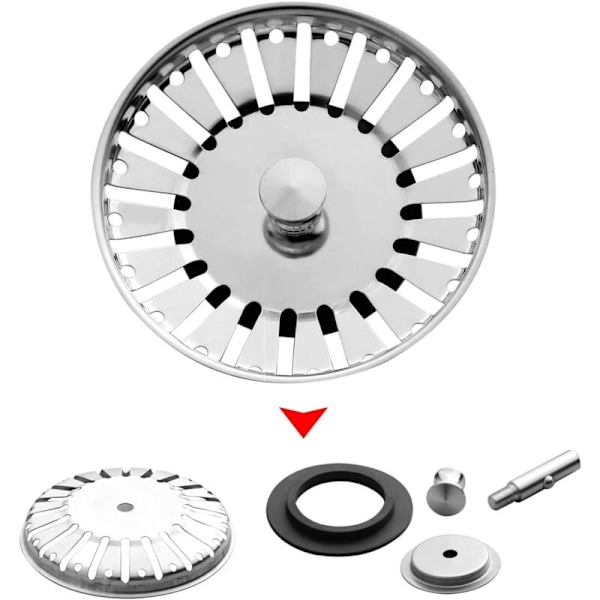 Manuell diskbänkssil med diameter 84 mm