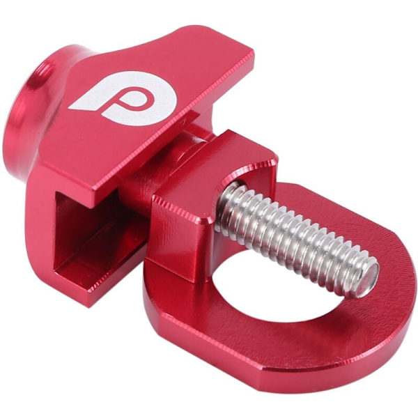 Pyöräketjun kiristin Kiristin Alumiiniseos Kiinnitin Pultti Yksi Pultti Pultti Ruuvi Fixie Punainen