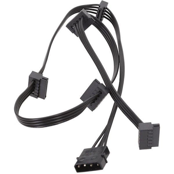 IDE till SATA Enströmskabel för Fem HDD 80cm
