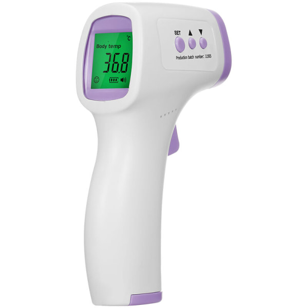 Bærbart elektronisk termometer Bærbart pandetermometer Højpræcisions infrarødt termometer Berøringsfrit termometer