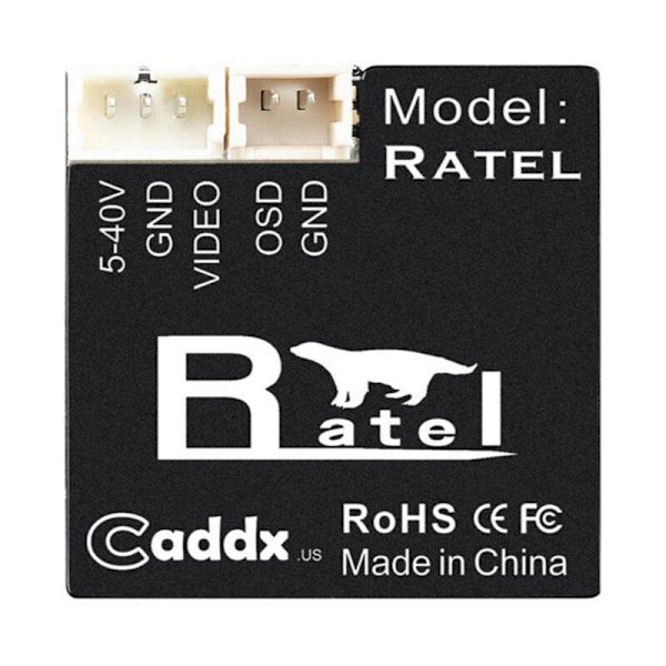 CADDX Ratel 1/1.8 tuuman tähtivalo Hdr Osd 1200Tvl Ntsc/Pal 16: 9/4: 3 vaihdettava 1.66 mm:n objektiivi FPV-kamera Rc-lennokille - keltainen (Ratel 1.66 mm:n objektiivi)