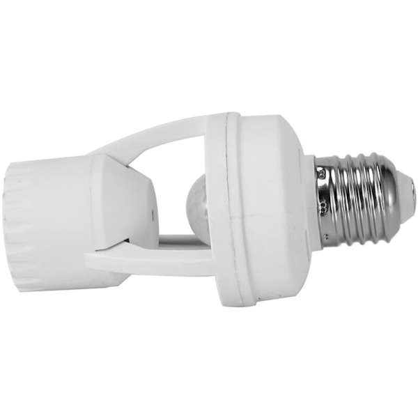 2X AC 110-220V 360 Graders PIR Bevægelsessensor Induktion E27 Switch Sokkel Strømbase