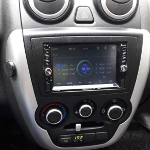 2 DIN Bilradio Stereo Panel Dash Mount til GRANTA DVD-afspiller Plade Kit Dash Bezel Trim