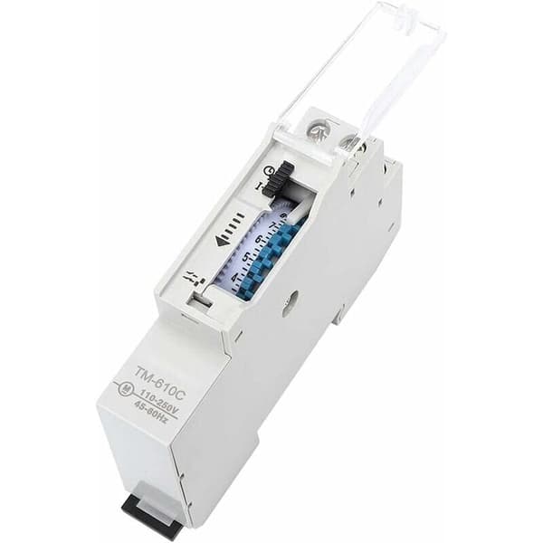 Rail Time Switch Intelligent DIN Rail Timing Control Switch TM610C 220V Timer Relay för gatubelysning
