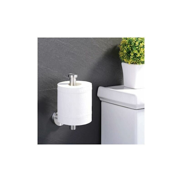 Toiletpapirholder Væghængt Toiletpapirholder Toiletpapirholder Skrue Toiletpapirholder Børstet Rustfrit Stål