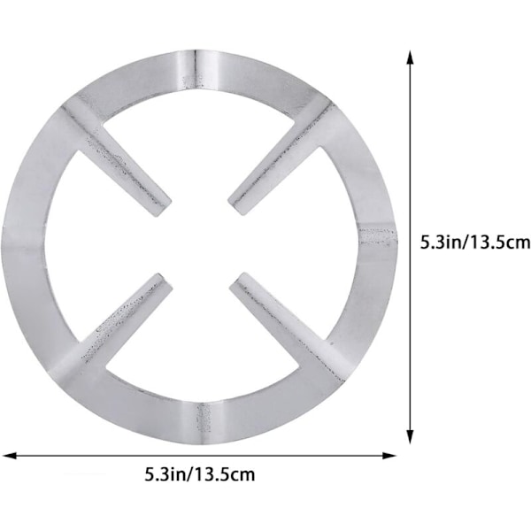 2 kpl Kattilankannatinta Moka Kaasupolttimelle Pyöreät Kaasupolttimen Pelkistimen Ruostumattomasta Teräksestä Moka-kattilan Tuki Kaasurenkaan Pelkistin Alusta Sopii Kaasupolttimelle Kahvinkeittimelle Uuniin