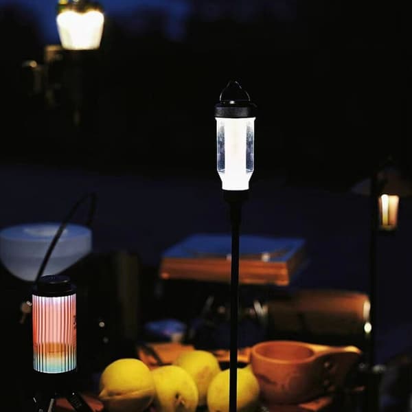 Utendørs Campinglys Retro LED Bærbar Mini Campinglys Superlyse Dekorative Lamper Bare Lampe