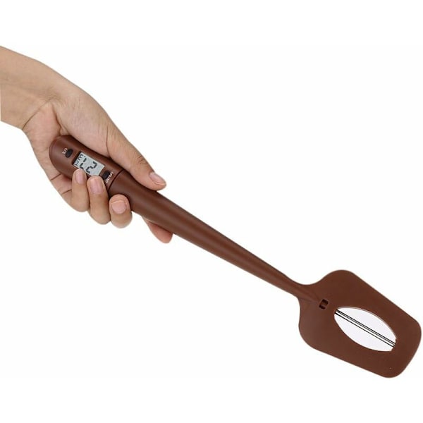 Spletttermometer - Syltetøytermometer med Transparent Digitalt Display for Sjokolade, Kremer, Sauser, Syltetøy og Sirup, Øyeblikkelig Avlesning