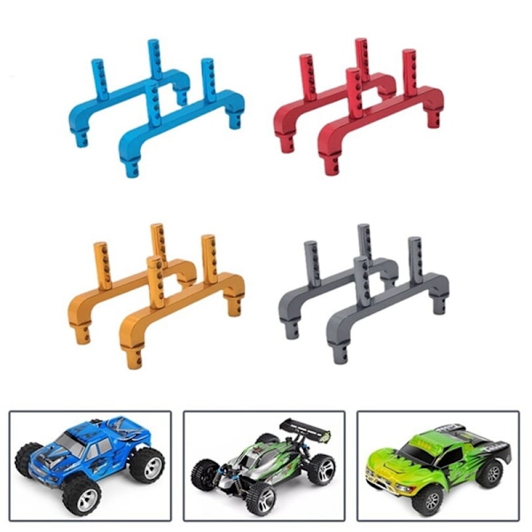 RC-auton metallirunko kuori pylväs tolpat A949 A959 A969 A979 K929 A959-B 1/18 RC-päivitysosat, keltainen
