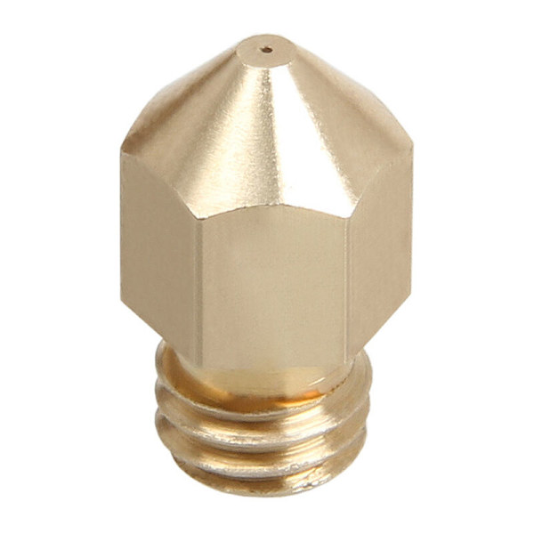 MK8 Extrudermunstycke, 0,4 mm Extrudermunstycke i mässing, Lämplig för 1,75 mm 3D-skrivarmunstycke Förbrukningsartiklar (10-pack)