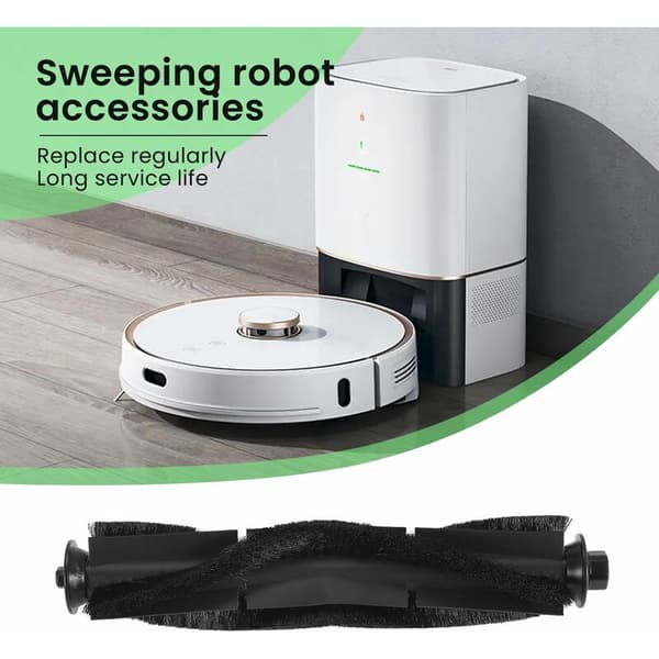 Støvopsamlingsmopper Sidebørster Hovedbørste Rulle Støvpose Tilbehør Dele til S9 Robotstøvsuger