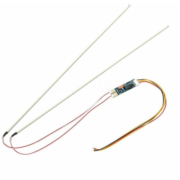 Universal hvit LED-bakgrunnsbelysningssett for LED-lamper med brakett for 24 tommer 540 mm