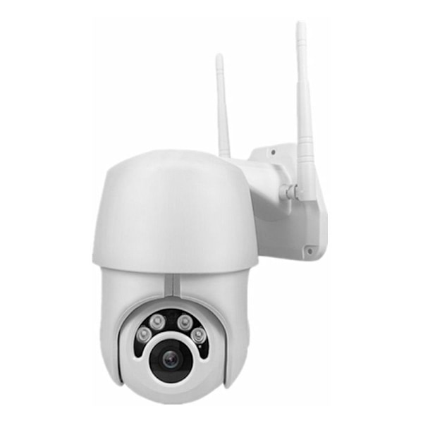PTZ Udendørs Overvågningskamera - 1080P Trådløs IP WiFi, Digital Zoom, Automatisk Sporing, Farve Nattesyn, To-vejs Lyd, IP66 Vandafvisende
