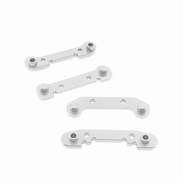 2X Svingarm och bakre förstärkning med metall axelhylsa för 144001 124019 124018 Fjärrkontroll bil Uppgradering delar, D