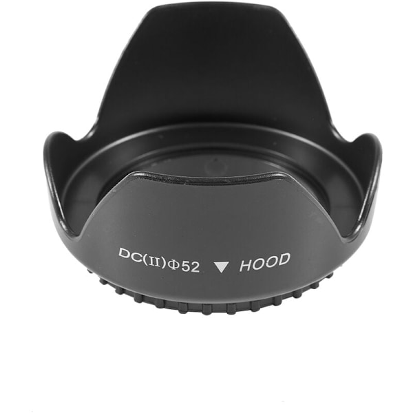 52mm Blomsterblad Solblender til D5200 D5100 D3200 kit F3.5-5.6G