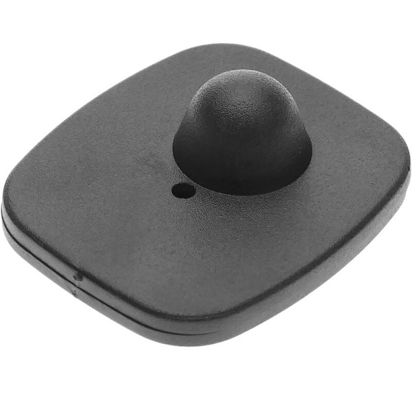 Varkaudenestotarra yhteensopiva EAS RF 8,2 MHz 47 x 42 mm musta nastalla 100 kpl