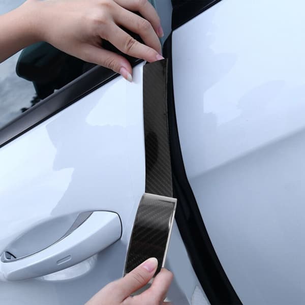5M 5D Fibertejp Bilskyddsskydd Anti-Scratch Plate