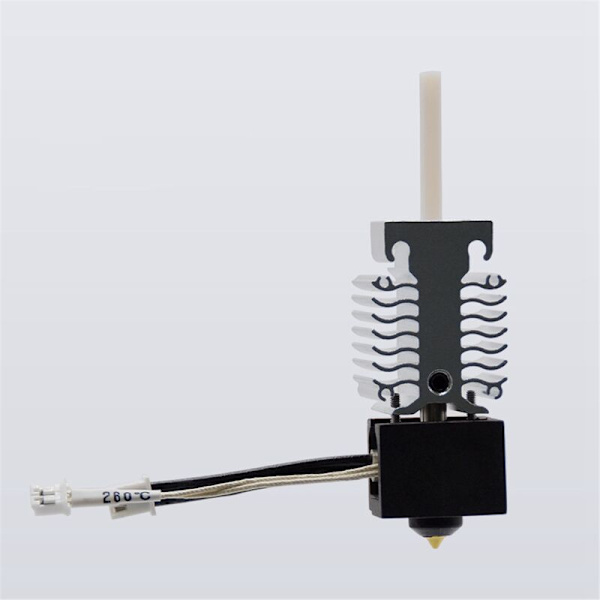 For -V3 SE Hotend Dyse Kit Bimetall Slange + Kobberbelagt 0,4mm 24V 40W Ekstruder Varmeblokk
