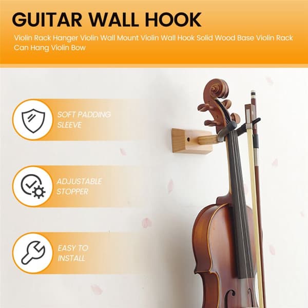 Violinställ Violinställ Violinställ Träbas Violinställ Kan Hänga Violinbåge